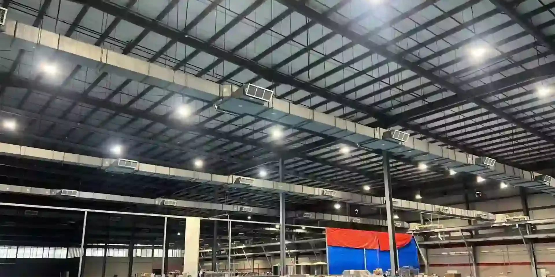 90℃ High-Temp Steel Plant Lighting Project in Saudi Arabia